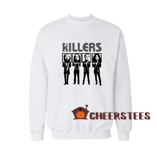 the killers band sweatshirt