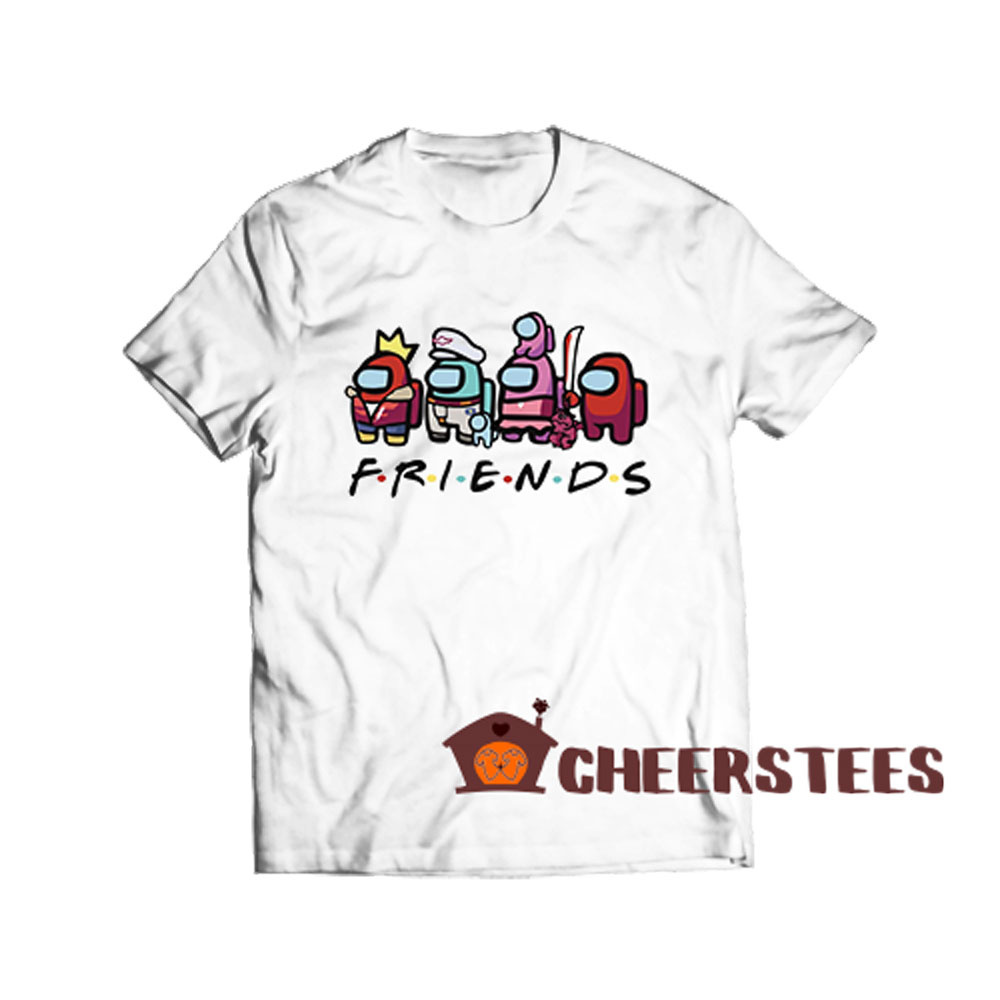 Buy Now! Among Us Friends T Shirt Available Size S-3XL