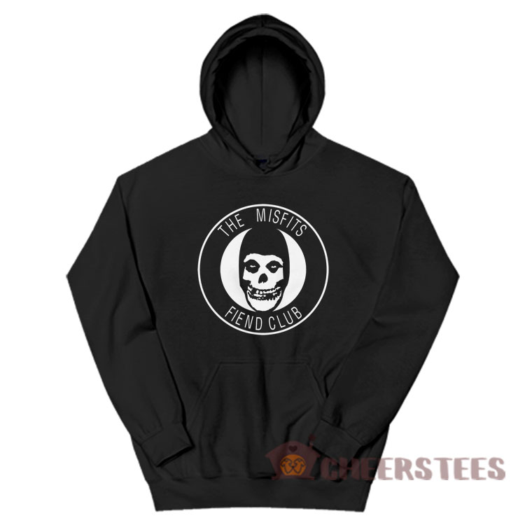 The Misfits Fiend Club Hoodie Band Horror Punk Cheerstees.com